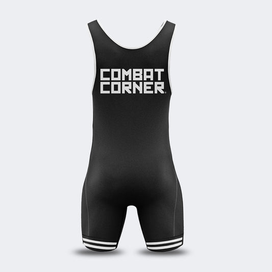 Maillot lutte Singlet Noir CRNR