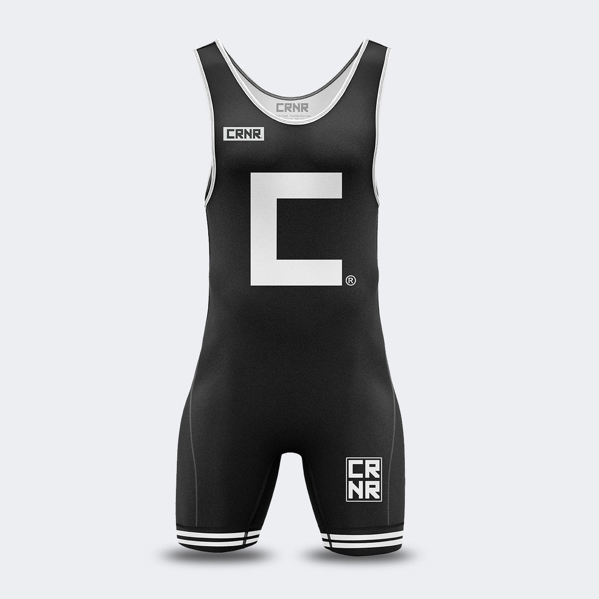 Maillot lutte Singlet Noir CRNR