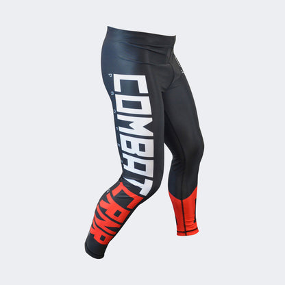 Pantalon compression Noir Rouge CRNR