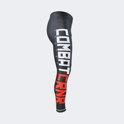 Pantalon compression Noir Rouge CRNR