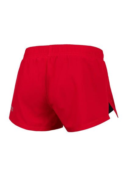 SHORT FEMME PERFORMANCE PRO PLUS ROUGE PITBULL 8
