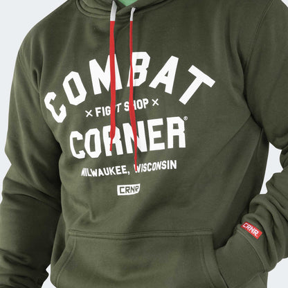 Sweat à capuche Green Army