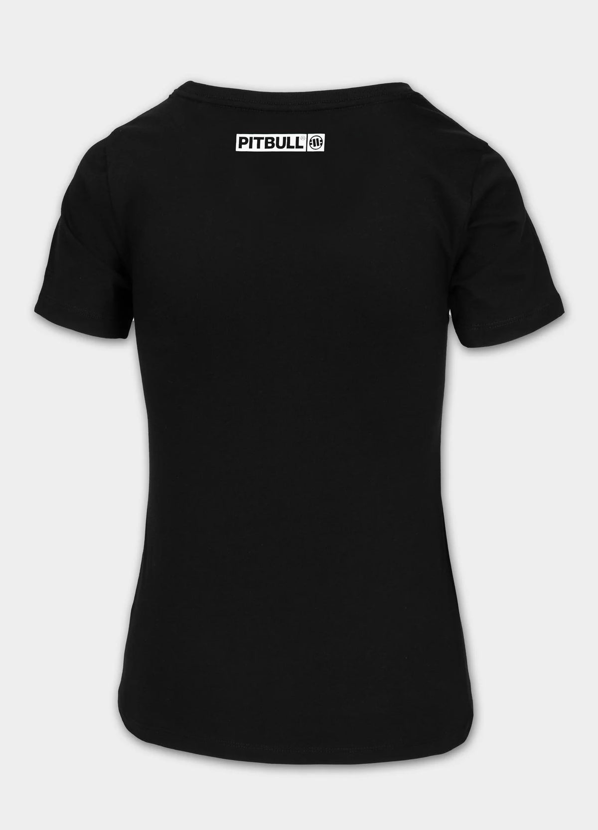 T-shirt femme noir hilltop Pitbull5