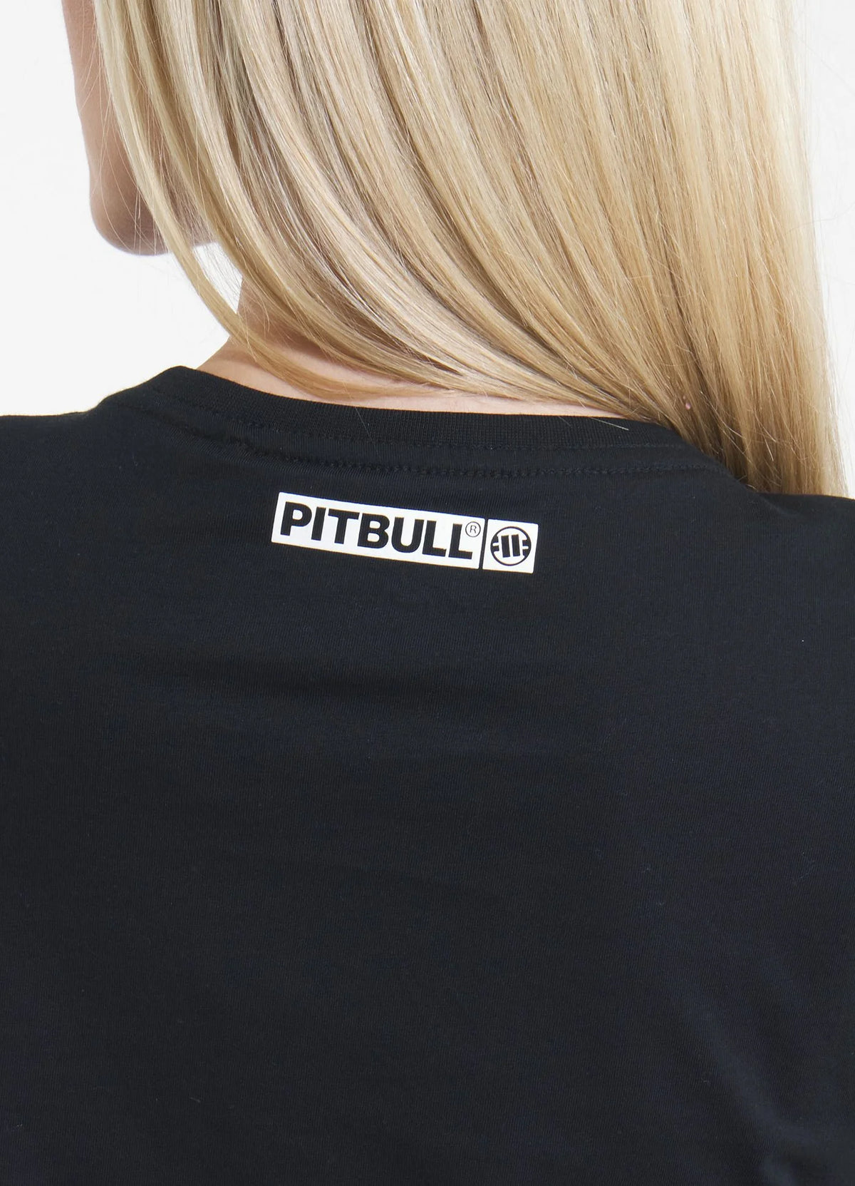 T-shirt femme noir hilltop Pitbull6