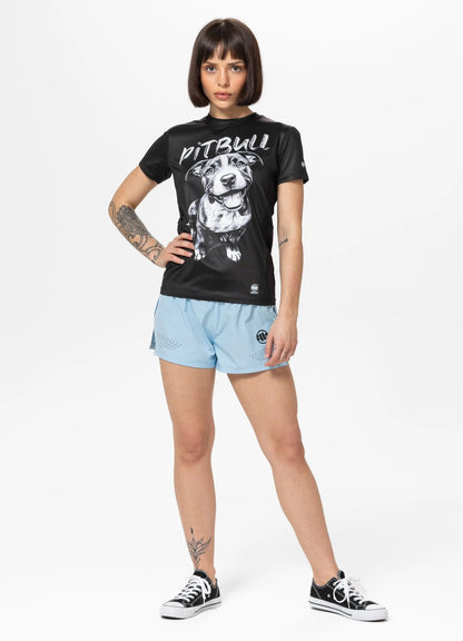 short femme performance pro plus bleu PITBULL 3